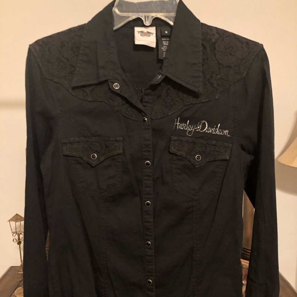 Harley-Davidson Snap up Shirt